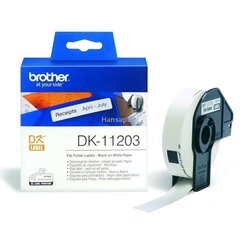 Brother DK-11203 DK11203  цена и информация | Аксессуары для принтера | 220.lv