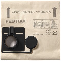 Мешок-пылесборник Festool FIS-CT 44/5 452972 цена и информация | Принадлежности для пылесосов | 220.lv