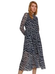 Женское платье Tom Tailor 1031008*28945, тёмно-синее /белое 4064606881056 цена и информация | Платья | 220.lv