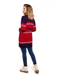 Ziemassvētku jaka sievietēm MXS07 aizdarāma ar pogām - modelis 2 cena un informācija | Sieviešu džemperi | 220.lv