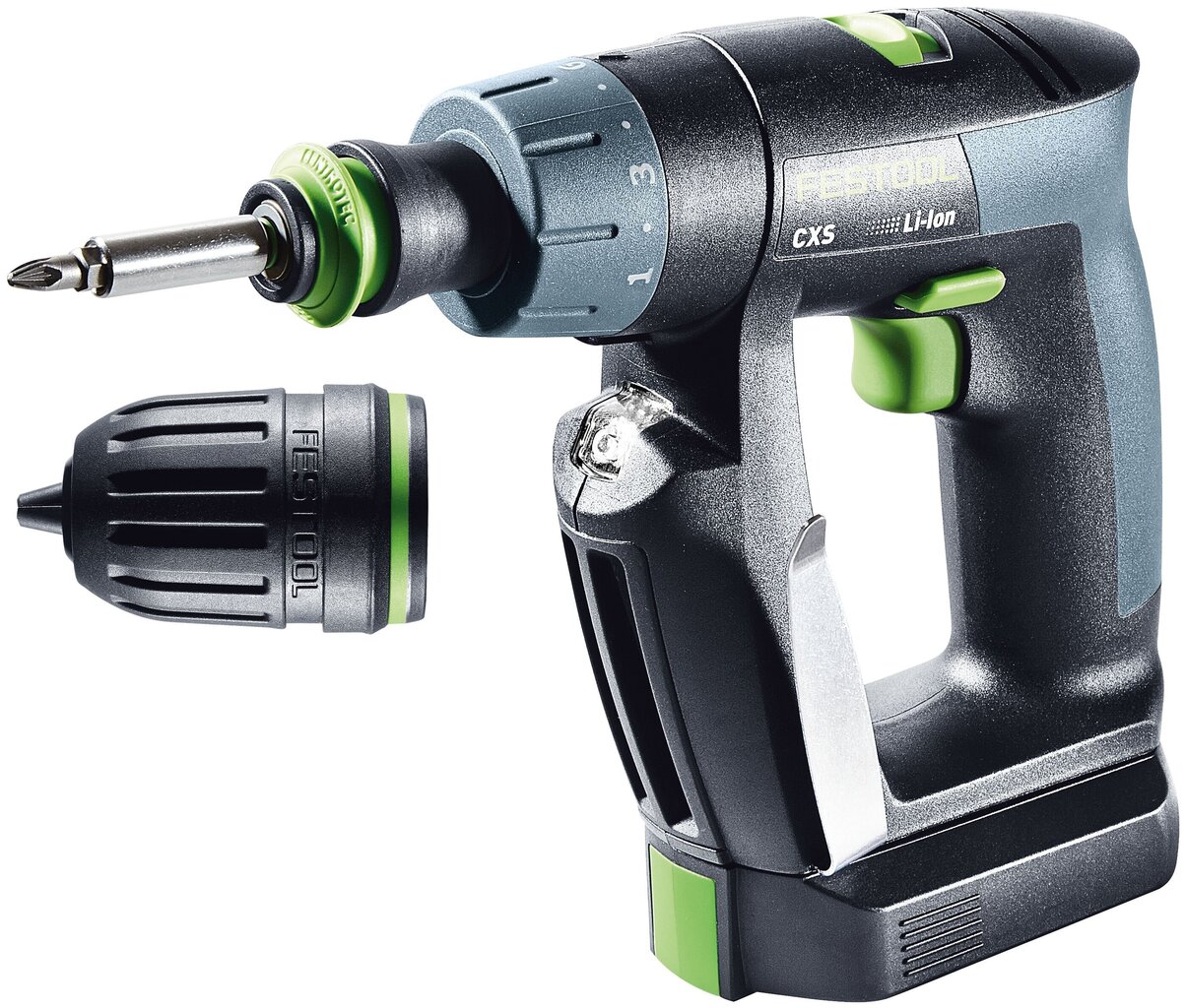 Akumulatora urbjmašīna 576092 CXS 2,6-Plus Festool цена и информация | Skrūvgrieži, urbjmašīnas | 220.lv