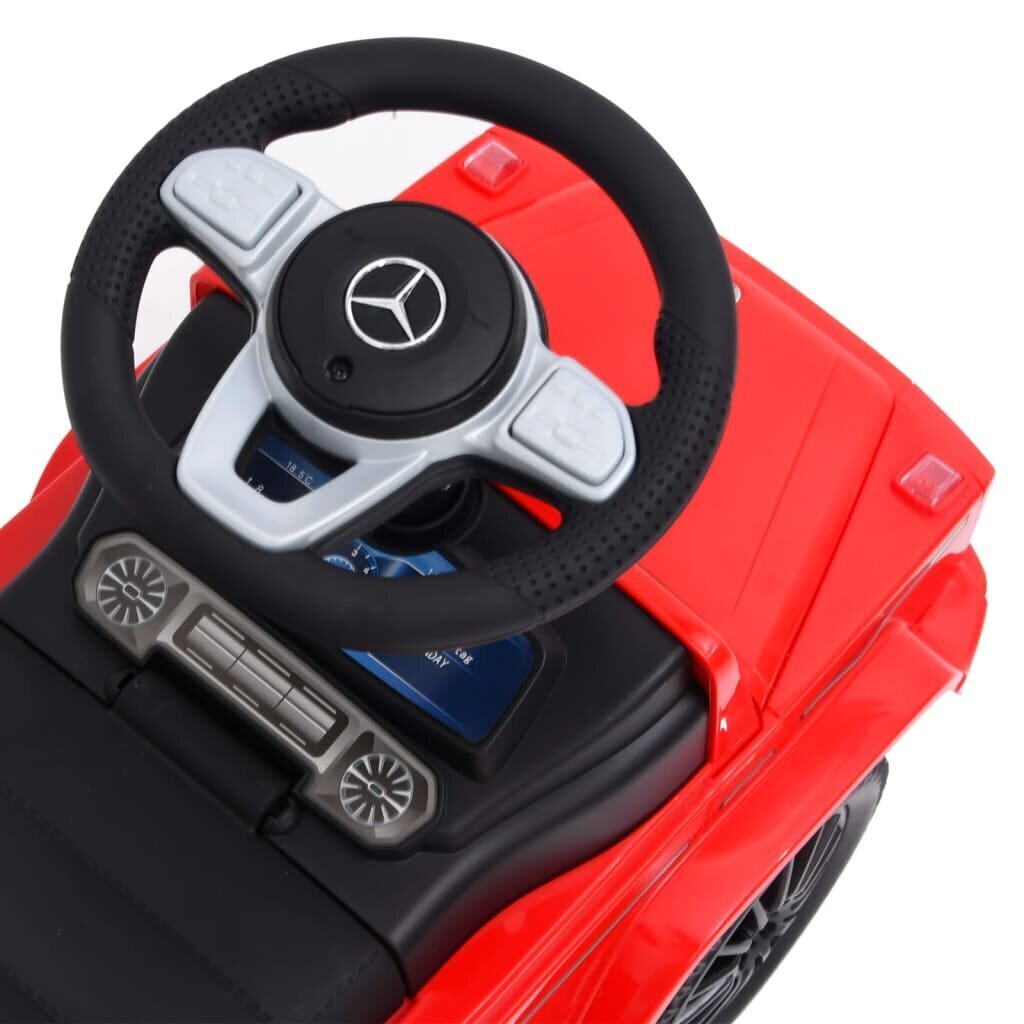 vidaXL stumjams rotaļu auto, Mercedes-Benz G63, sarkans цена и информация | Rotaļlietas zīdaiņiem | 220.lv