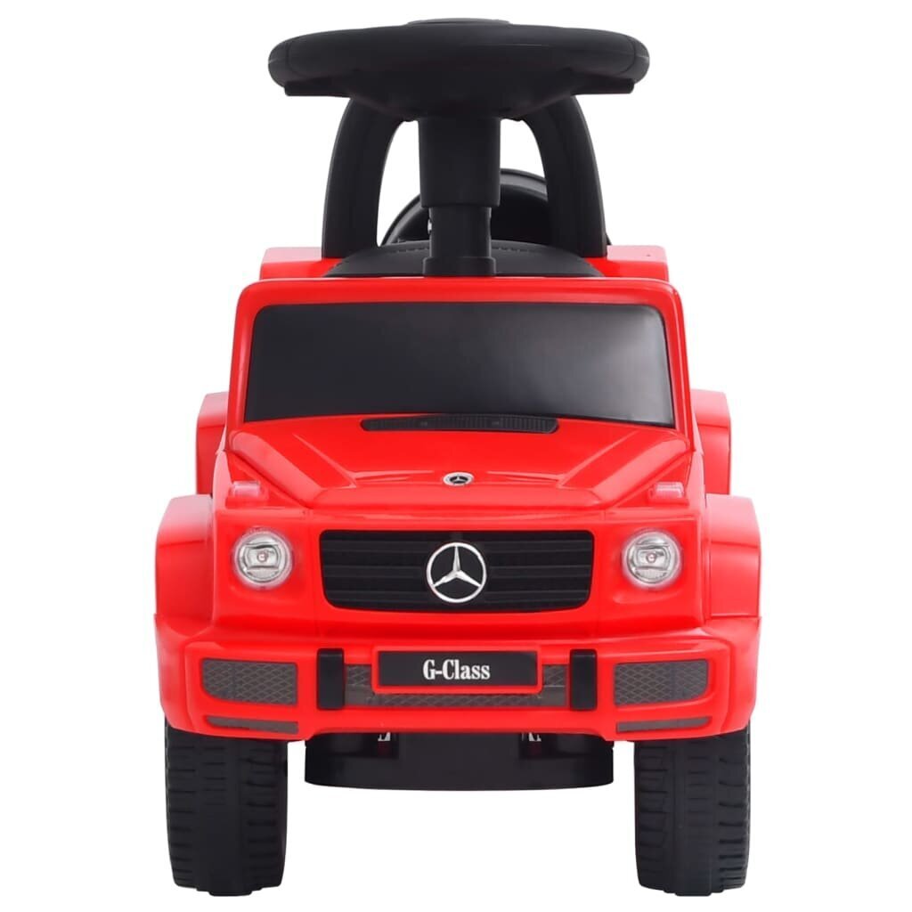 vidaXL stumjams rotaļu auto, Mercedes-Benz G63, sarkans цена и информация | Rotaļlietas zīdaiņiem | 220.lv