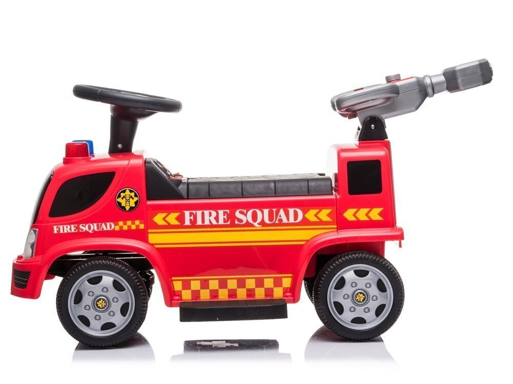 Stumjama ugunsdzēsēju mašīna, sarkana cena un informācija | Rotaļlietas zīdaiņiem | 220.lv
