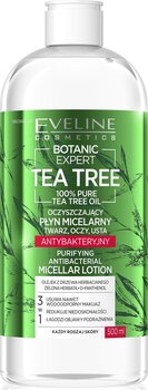 Micelārais losjons, EVELINE Botanic Expert TEA TREE, 500 ml cena un informācija | Sejas ādas kopšana | 220.lv