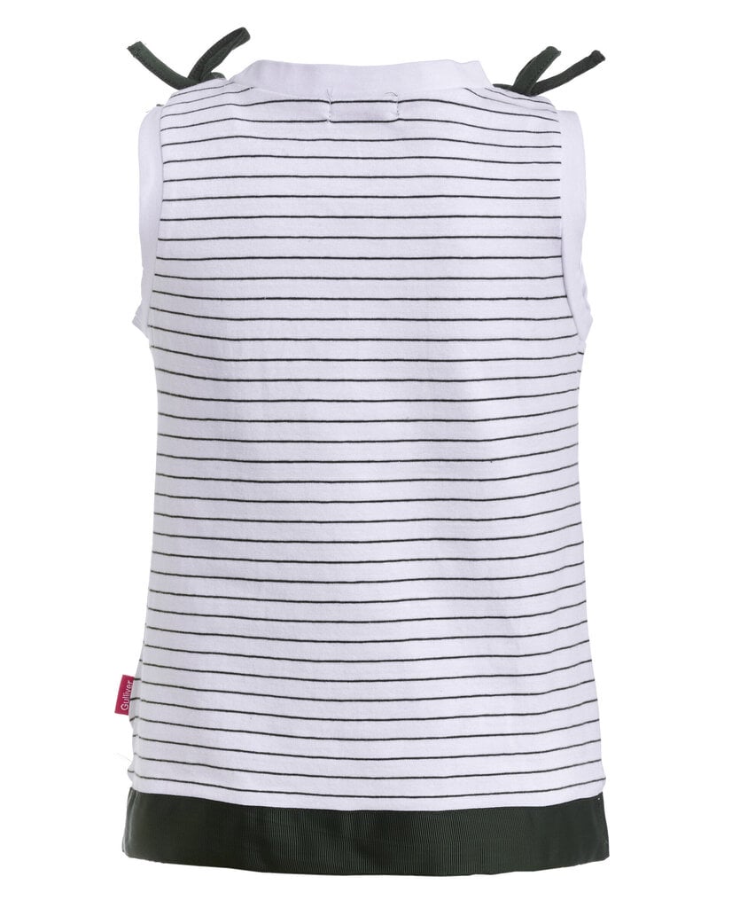 Svītrains T-krekls ar dekoru meitenēm Gulliver, 110*56*51 cm цена и информация | Krekli, bodiji, blūzes meitenēm | 220.lv