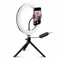 Selfija gredzena gaisma SBS TESELFIERING8 20 cm cena un informācija | Selfie Sticks | 220.lv