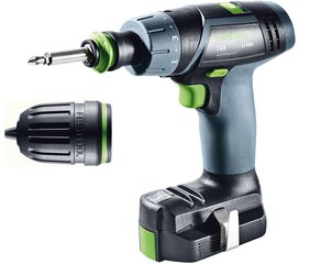 Аккумуляторная дрель-шуруповёрт Festool TXS 2,6-Plus 576101 цена и информация | Шуруповерты, дрели | 220.lv