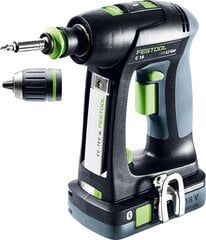 Аккумуляторная дрель-шуруповёрт Festool C 18 HPC 4.0 I-Plus 576435 цена и информация | Шуруповерты, дрели | 220.lv