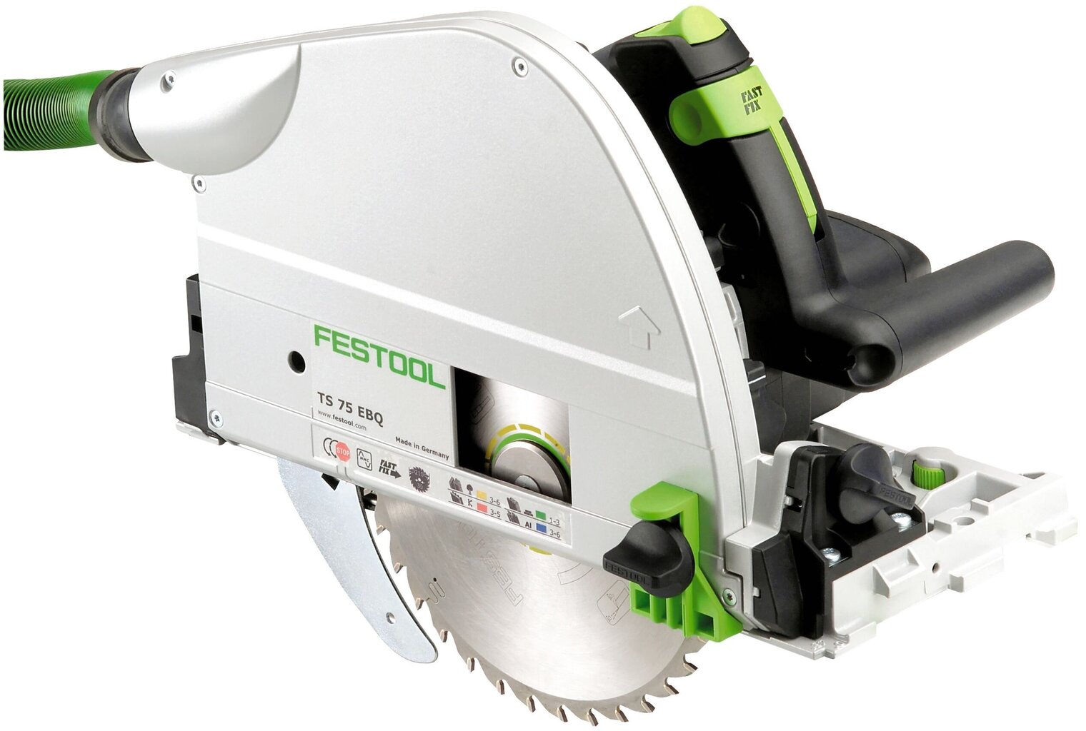 Ripzāģis 576110 TS 75 EBQ-Plus Festool cena un informācija | Zāģi, ripzāģi | 220.lv