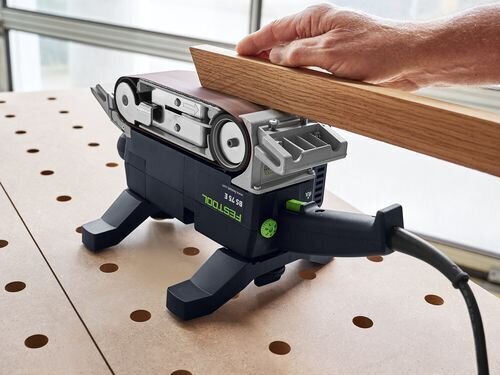 Lentes slīpmašīna 576296 BS 75 E-Set Festool cena un informācija | Slīpmašīnas | 220.lv