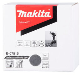 E-07515 Filca slīpdisks 50 mm, mīkstais tips, ļoti smalks, 25 gab. Makita цена и информация | Шлифовальные машины | 220.lv