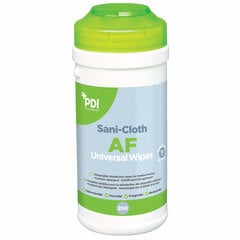 Dezinfekcijas un tīrīšanas salvetes "Sani-Cloth AF Universal" N200, spirtu nesaturošas cena un informācija | Pirmā palīdzība | 220.lv