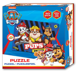 Puzle Paw Patrol, 50 gab. cena un informācija | Puzles, 3D puzles | 220.lv