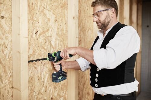 Akumulatora urbjmašīna QUADRIVE 577243 TDC 18/4 5,2/4,0 I-Set Festool цена и информация | Skrūvgrieži, urbjmašīnas | 220.lv