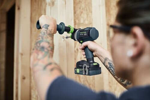 Akumulatora triecienurbjmašīna QUADRIVE 577247 TPC 18/4 5,2/4,0 I-Set Festool цена и информация | Skrūvgrieži, urbjmašīnas | 220.lv