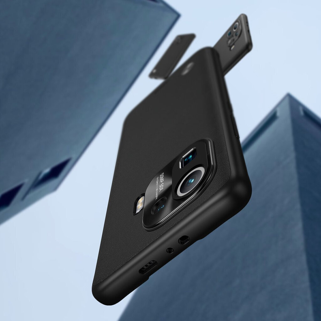 Aizsargapvalks Baseus Alloy Leather, paredzēts Xiaomi Mi 11 pro, melns цена и информация | Telefonu vāciņi, maciņi | 220.lv
