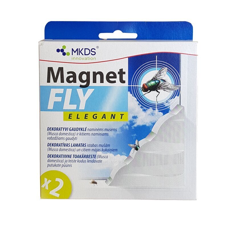 Magnet FLY elegant lipīgs mušu ķērājs, 2 gab cena un informācija | Aizsardzībai pret kukaiņiem | 220.lv