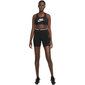 Sporta krūšturis sievietēm Nike Dri-FIT Swsh CB Futura GX Bra W DM0579 010, melns cena un informācija | Sporta apģērbs sievietēm | 220.lv