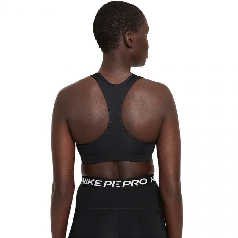 Sporta krūšturis sievietēm Nike Dri-FIT Swsh CB Futura GX Bra W DM0579 010, melns цена и информация | Sporta apģērbs sievietēm | 220.lv