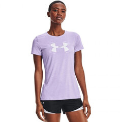 Женская футболка Under Armor Tech Twist Graphic SSC W 1366 125 532, фиолетовая цена и информация | Спортивная одежда для женщин | 220.lv
