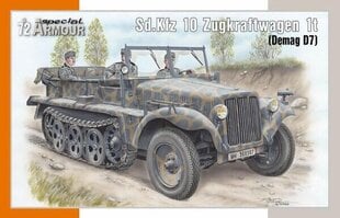 Sd.Kfz 10 Zugkraftwagen 1t Demag D7 1:72 SPECIAL HOBBY SA72021 цена и информация | Игрушки для мальчиков | 220.lv