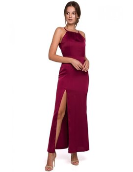 Платье женское Makover K044, красное цена и информация | Платья | 220.lv