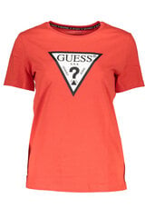 T-krekls sievietēm Guess Jeans W1RI00I3Z11, sarkans cena un informācija | T-krekli sievietēm | 220.lv