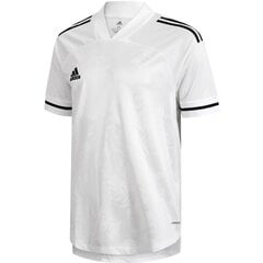 Футболка спортивная Adidas Condivo 20 M FT7255, белая цена и информация | Мужская спортивная одежда | 220.lv