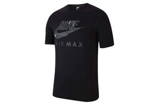 Мужская футболка Nike NSW AIR MAX TEE BV4925-010, черная цена и информация | Мужские футболки | 220.lv
