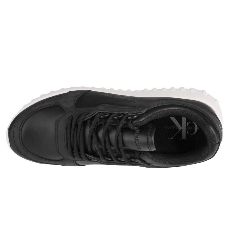 Sporta apavi sievietēm Calvin Klein Runner Laceup W YW0YW00375-BEH, melni цена и информация | Sporta apavi sievietēm | 220.lv