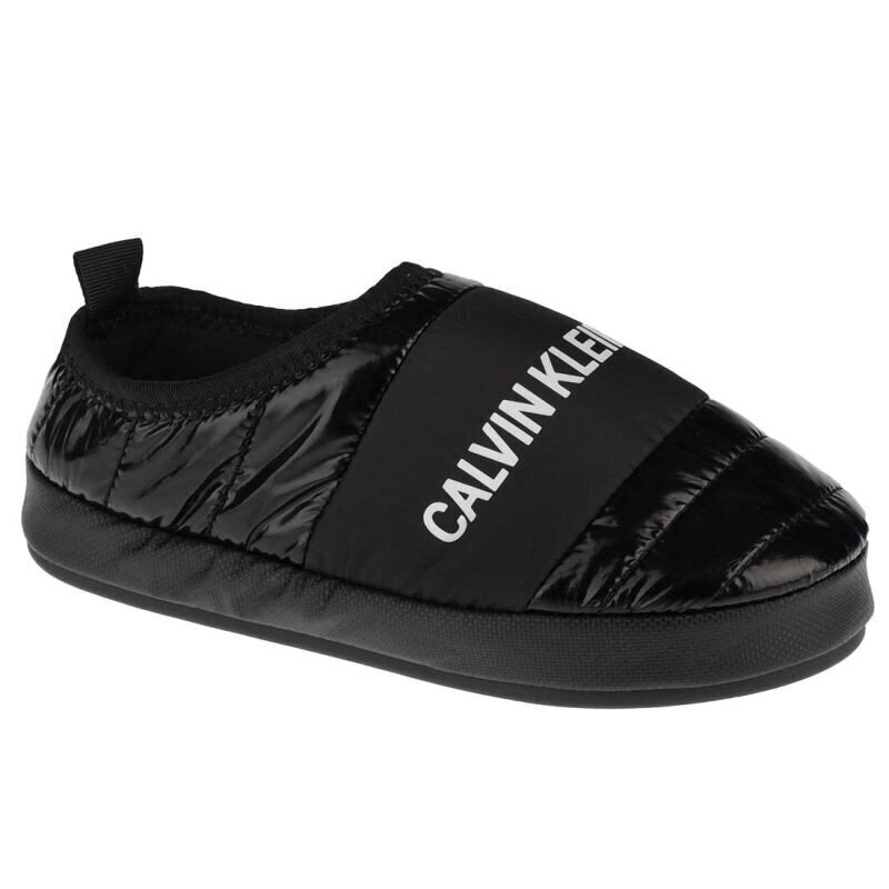 Sieviešu čības Calvin Klein Home Shoe Slipper W YW0YW00479-BEH, melnas цена и информация | Iešļūcenes, čības sievietēm | 220.lv