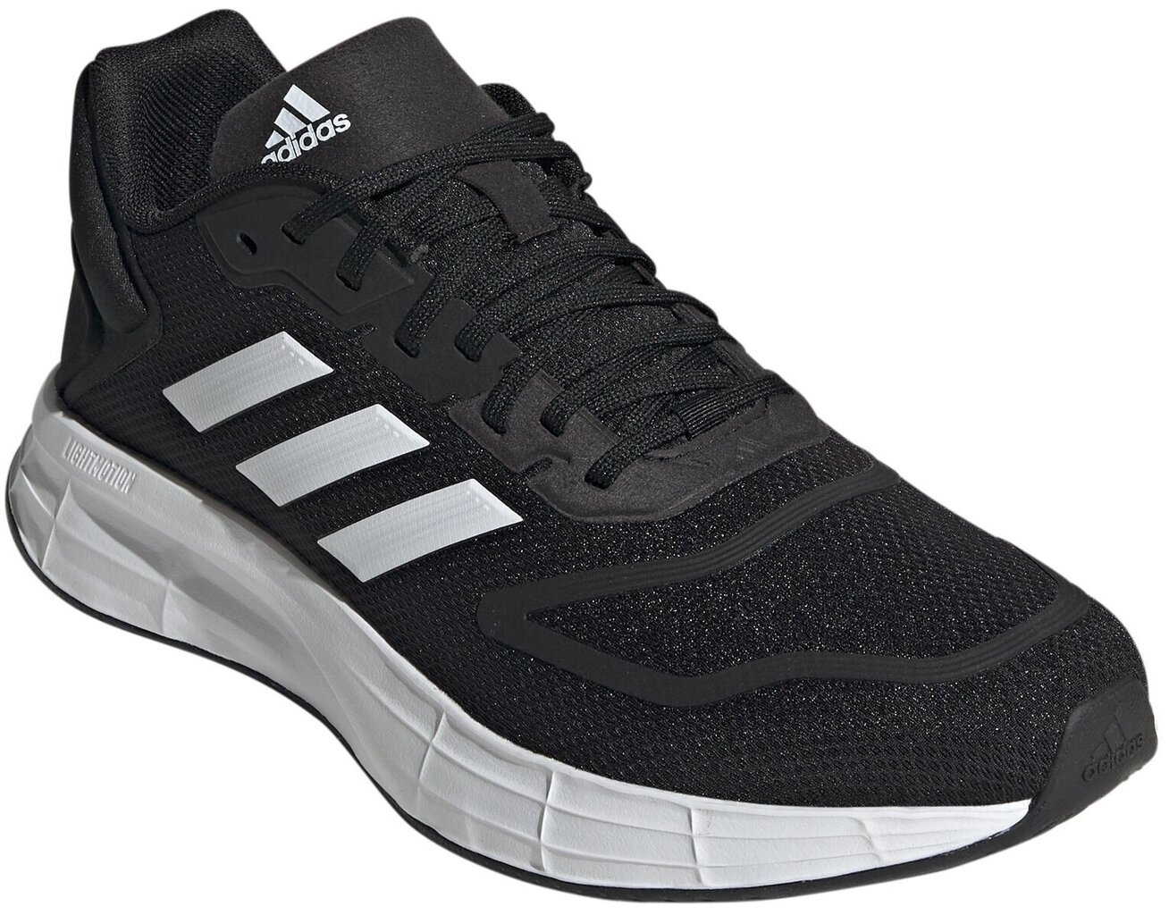 Adidas Apavi Duramo 10 GW8336 GW8336/9.5, melni цена и информация | Sporta apavi vīriešiem | 220.lv