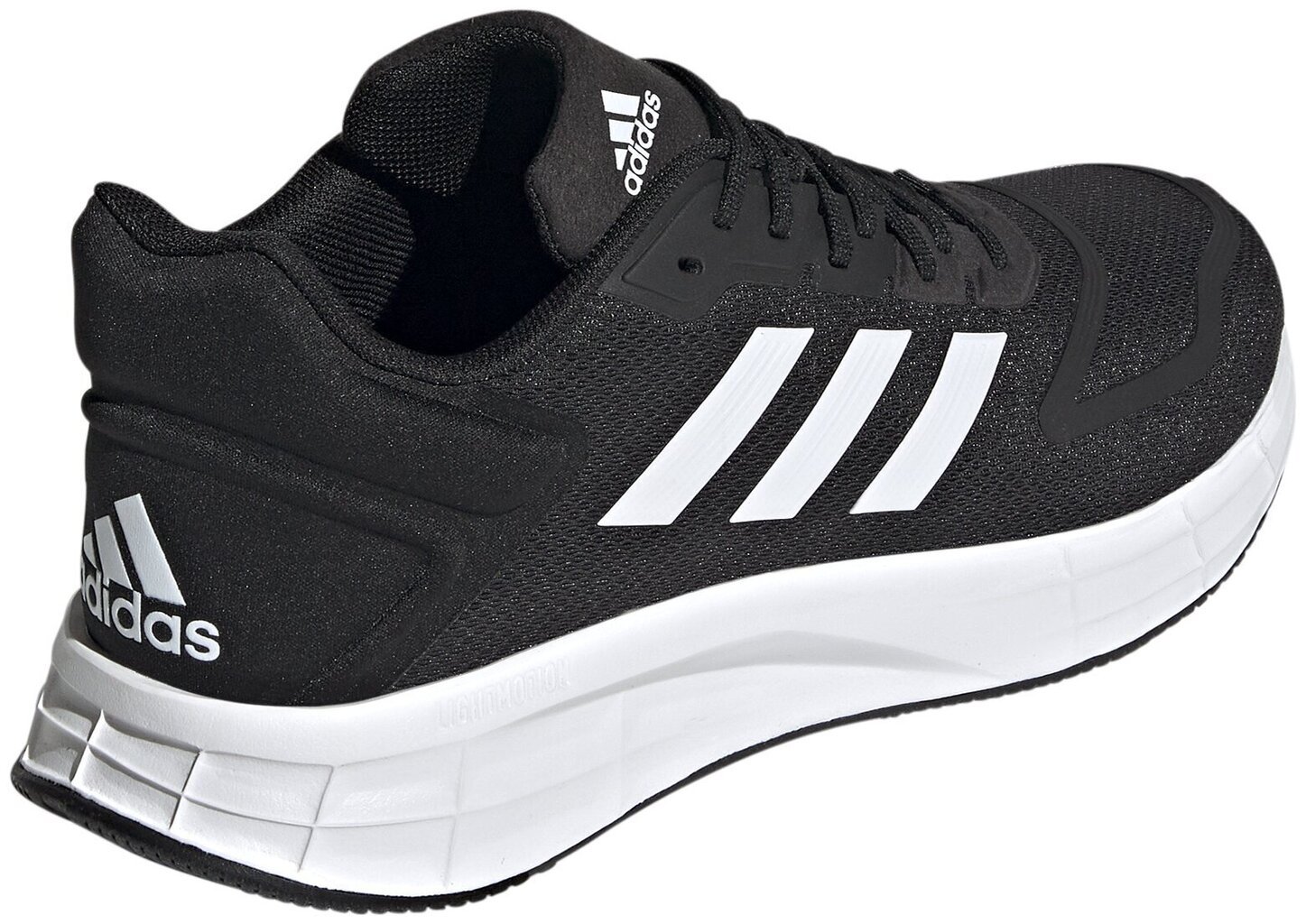 Adidas Apavi Duramo 10 GW8336 GW8336/9.5, melni цена и информация | Sporta apavi vīriešiem | 220.lv
