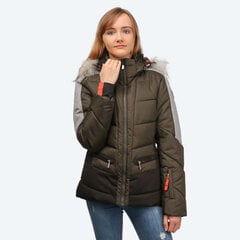 Slēpošanas jaka sievietēm Inny Icepeak Electra IA W 53203512-598, brūna cena un informācija | Slēpošanas apģērbs | 220.lv