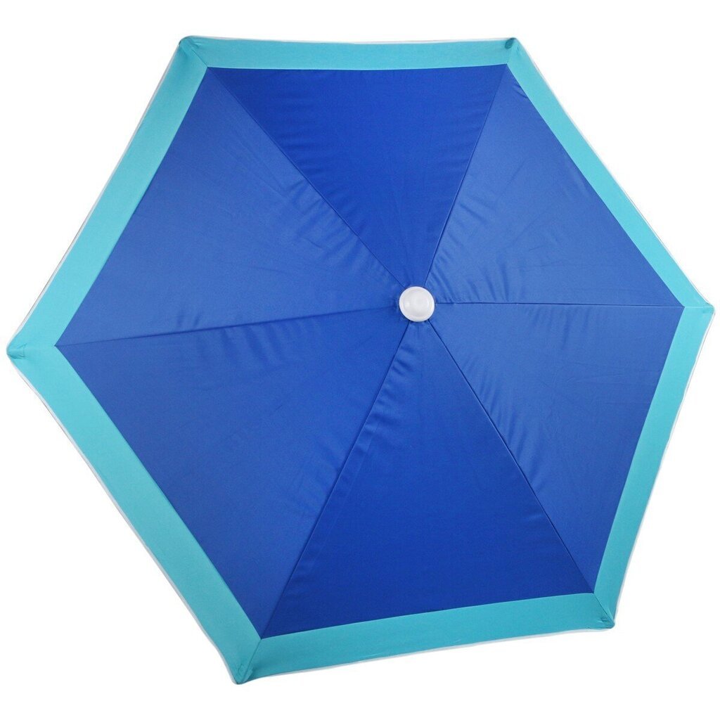 Pludmales lietussargs Royokamp, 210 cm, zils цена и информация | Saulessargi, markīzes un statīvi | 220.lv