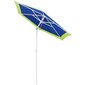 Pludmales lietussargs Royokamp, 200 x 210 cm, zils cena un informācija | Saulessargi, markīzes un statīvi | 220.lv