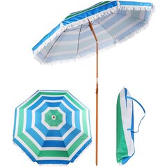 Зонт Royokamp, 210 см, синий/зеленый цена и информация | Зонты, маркизы, стойки | 220.lv