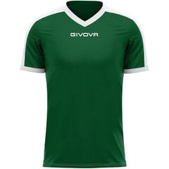 T-krekls vīriešiem Givova Revolution Interlock M MAC04 1303, zaļš cena un informācija | Futbola formas un citas preces | 220.lv