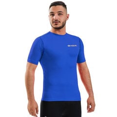 T-krekls vīriešiem Givova Corpus 2 M MAE011 0002, zils cena un informācija | Futbola formas un citas preces | 220.lv