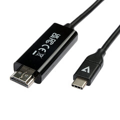 Adapteris V7 USB C – HDMI V7UCHDMI-2M, 2 m цена и информация | Адаптеры и USB разветвители | 220.lv