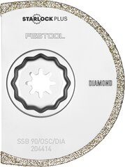 Пильный диск с алмазным зубом Festool SSB 90/OSC/DIA 204414 цена и информация | Механические инструменты | 220.lv