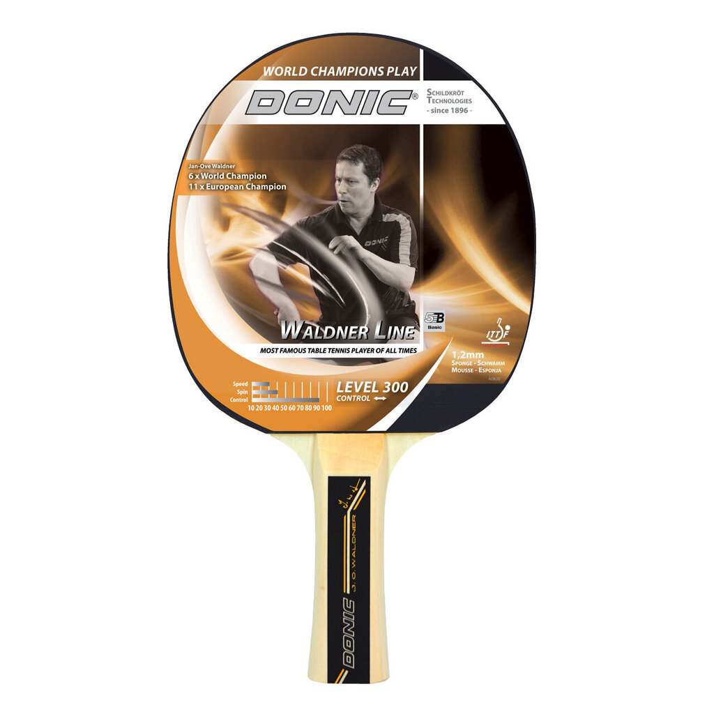 Galda tenisa rakete DONIC Waldner 300 ITTF cena un informācija | Galda tenisa raketes, somas un komplekti | 220.lv