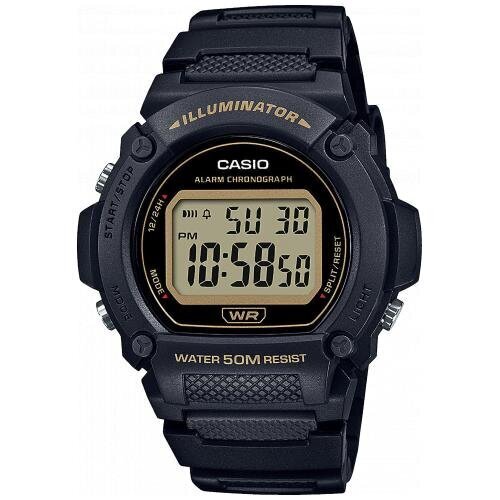 Pulkstenis Casio W-219H-1A2VEF cena un informācija | Vīriešu pulksteņi | 220.lv