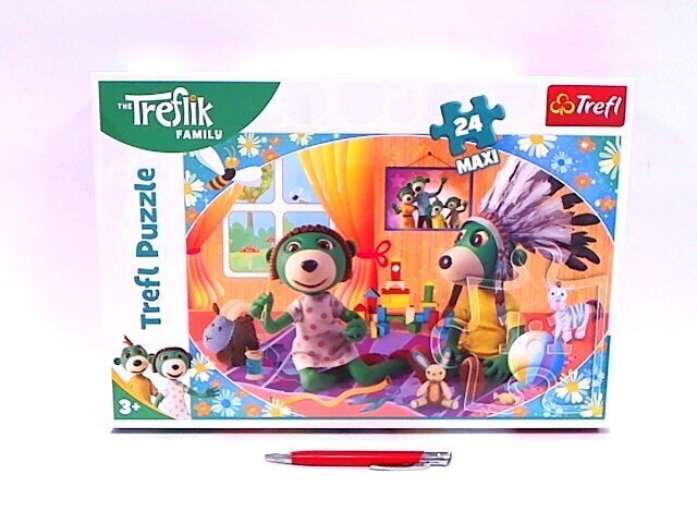 Puzle Trefl Trefliku ģimene, 24 d. cena un informācija | Puzles, 3D puzles | 220.lv