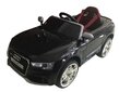 Vienvietīgs AUDI RS5 12v ar mūzikas moduli, melna цена и информация | Bērnu elektroauto | 220.lv