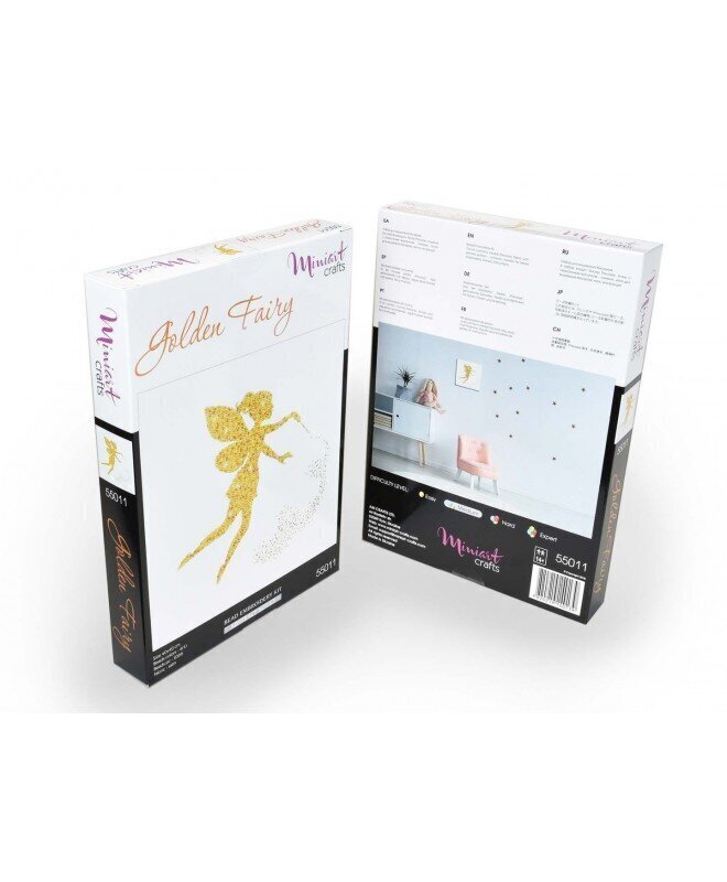 Pērlīšu izšūšanas komplekts MiniArt Crafts Golden Fairy cena un informācija | Izšūšanas piederumi | 220.lv