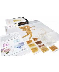 Pērlīšu izšūšanas komplekts MiniArt Crafts Golden Fairy cena un informācija | Izšūšanas piederumi | 220.lv