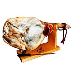 Jamon Grand Reserva vītināts šķiņķis, 6,7kg-7,2kg + statīvs ar nazi Jamoniera цена и информация | Мясные продукты | 220.lv