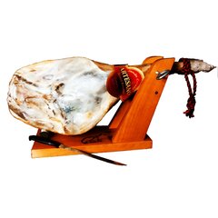 Jamon Grand Reserva vītināts šķiņķis, 6,7kg-7,2kg + statīvs ar nazi Scala cena un informācija | Gaļas produkti | 220.lv